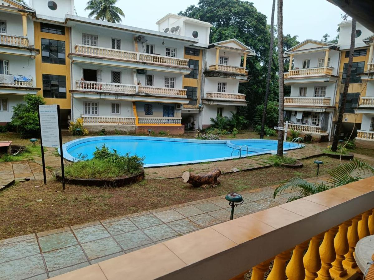 Contemporary Studio Apartment In Calangute, Goa Exteriör bild